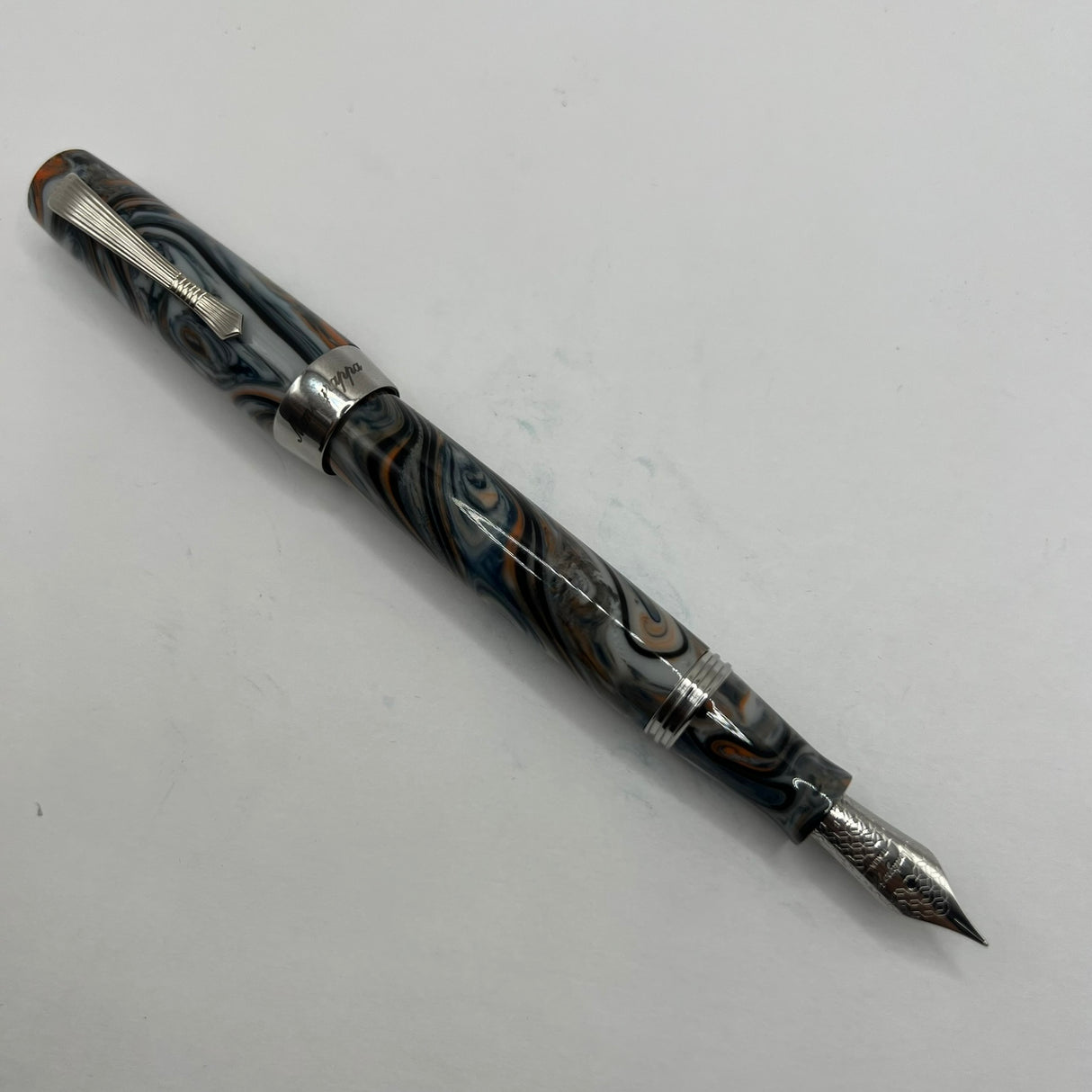 Montegrappa Elmo II Fountain Pen   - Fine Stainless Steel Nib