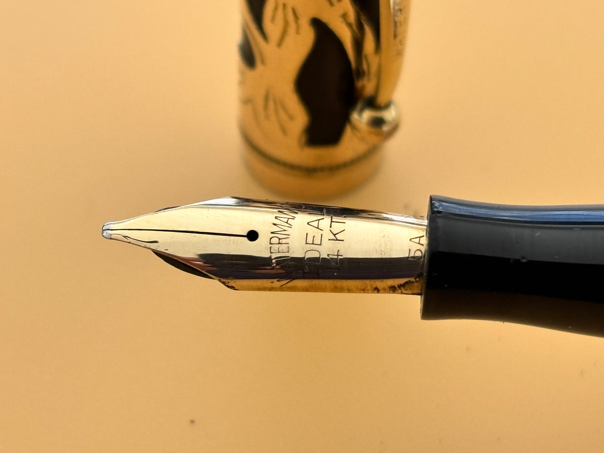 Waterman 0552 Gold filled Overlays Art Nouveau  - Fountain Pen