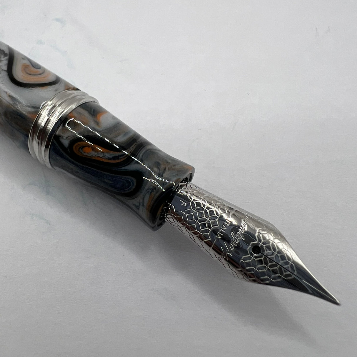 Montegrappa Elmo II Fountain Pen   - Fine Stainless Steel Nib