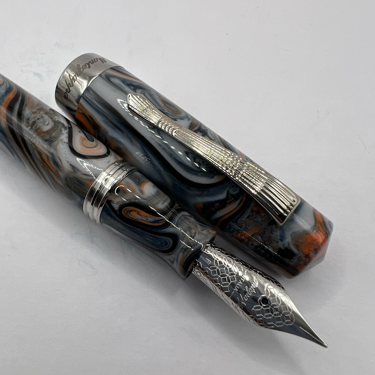Montegrappa Elmo II Fountain Pen   - Fine Stainless Steel Nib