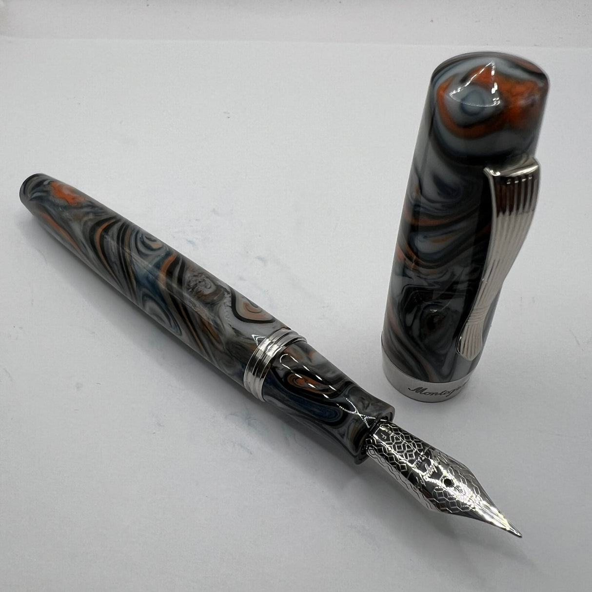 Montegrappa Elmo II Fountain Pen   - Fine Stainless Steel Nib