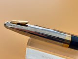 Sheaffer Tuckaway Blue Chrome Cap  New condition  - Fountain Pen