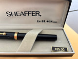 Sheaffer " Le Black Pen " circa 1990 New condition and boxed  - Fountain Pen