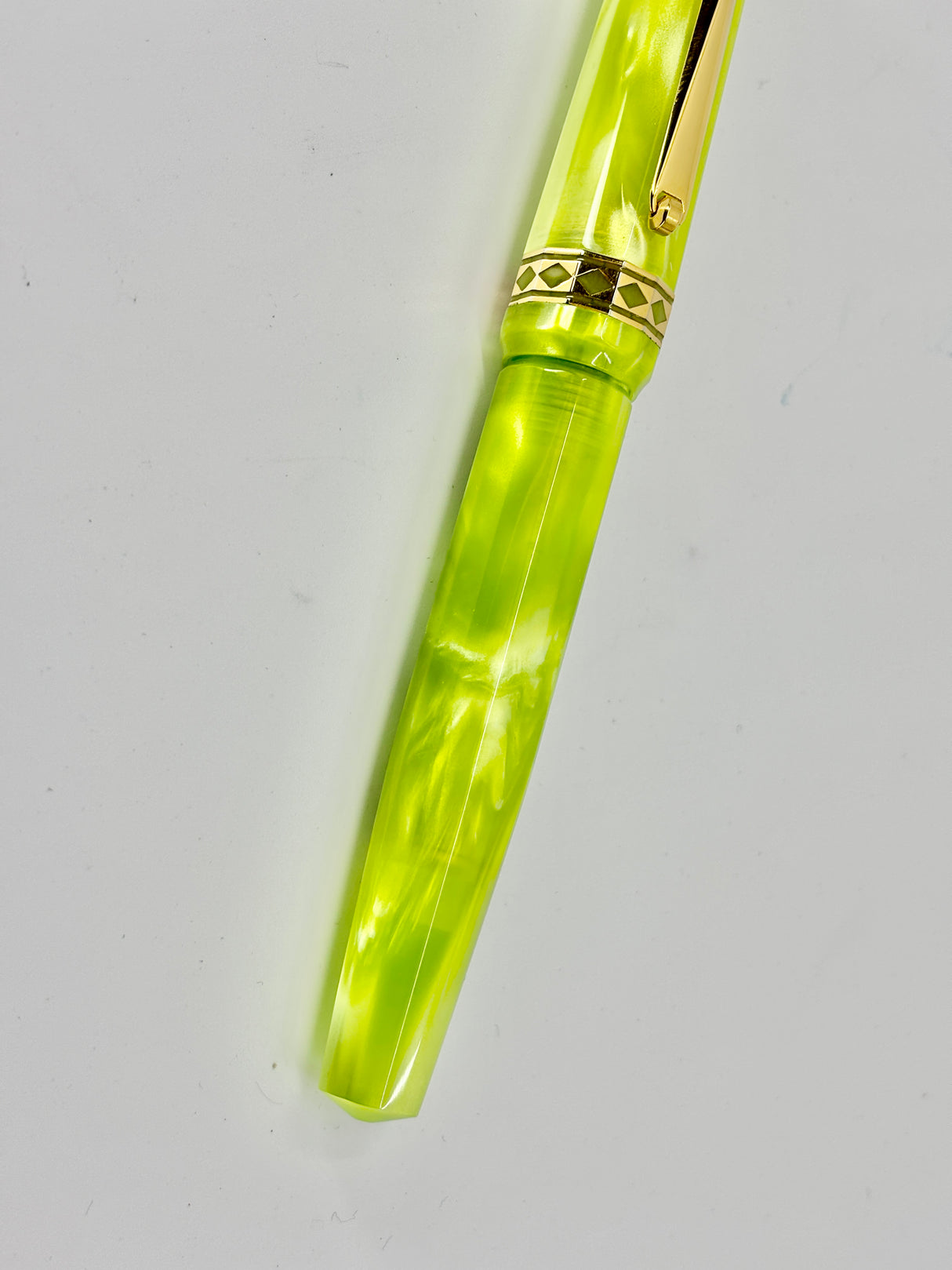 Wahl-Eversharp Oversize Doric Green Cathay Fountain Pen