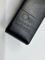 OMAS Beautiful Black Leather pen case  - Hold 1 pens