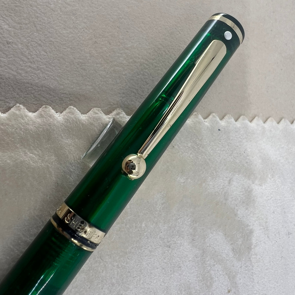 Sheaffer Connaisseur Aegean Green Transparent Ballpoint Pen