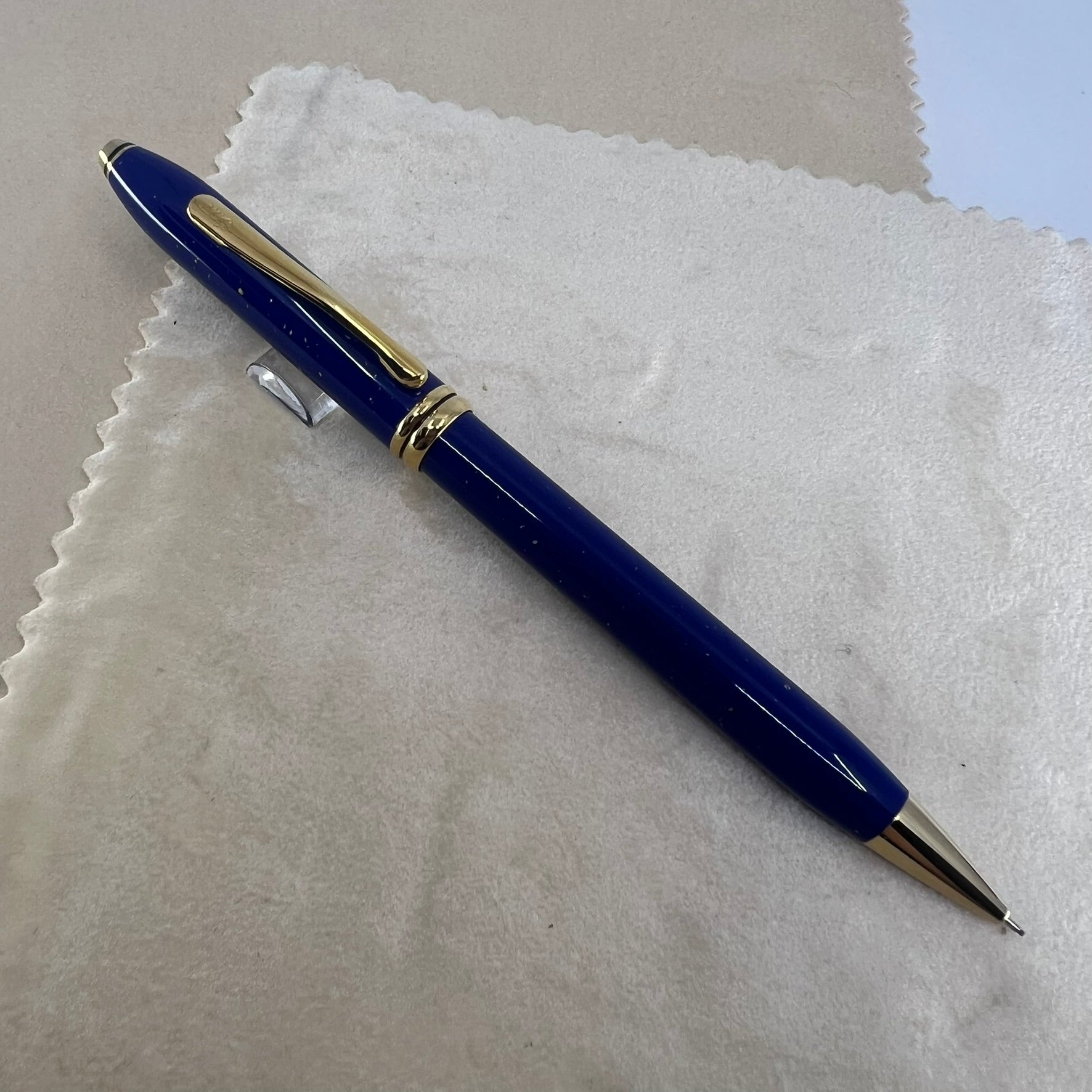 Cross Townsend Blue Lapis Lazuli/22K Gold Dust Mechanical Pencil