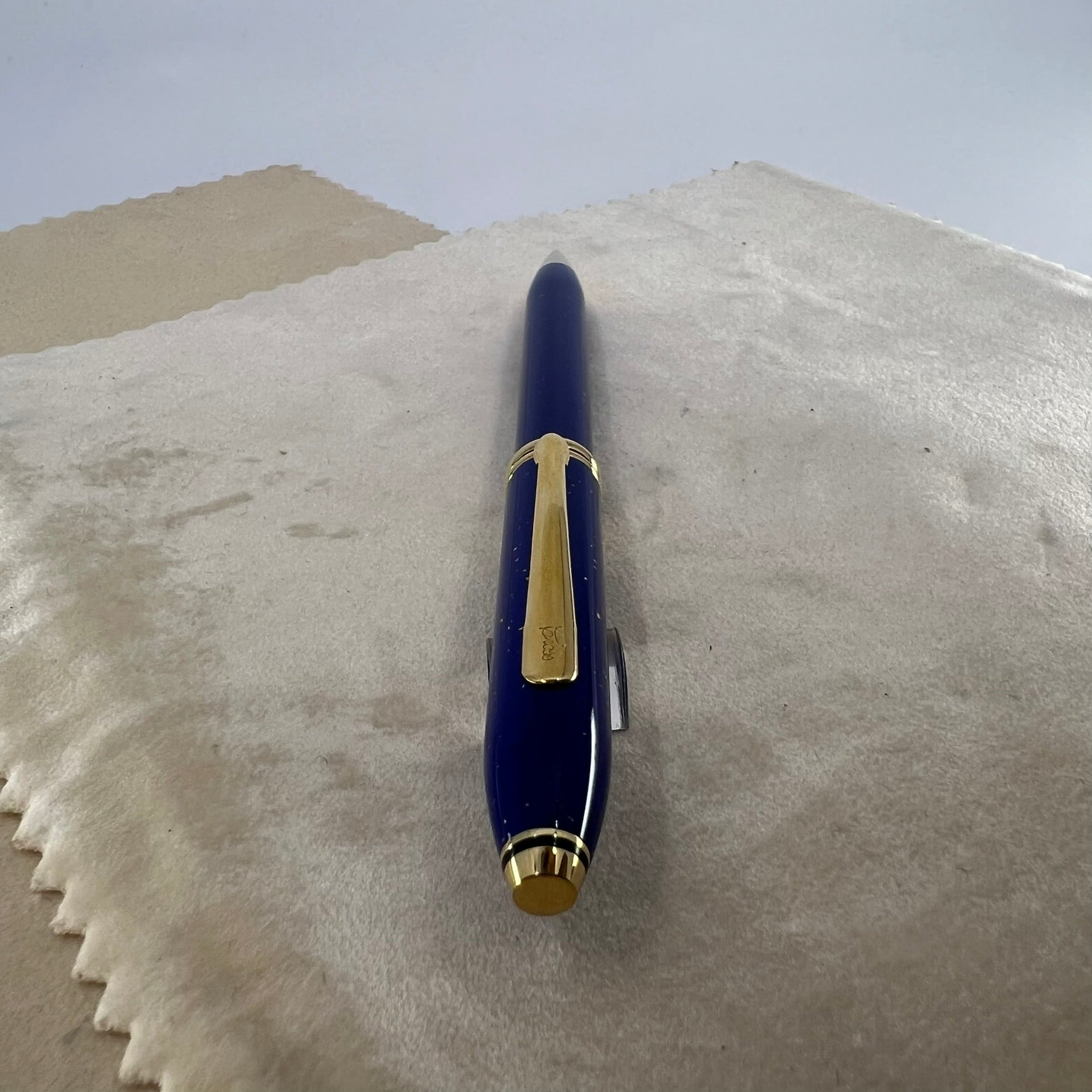 Cross Townsend Blue Lapis Lazuli/22K Gold Dust Mechanical Pencil