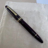 Montblanc Meisterstuck #162 Bordeaux Resin LeGrand  Rollerball (with Flaw)