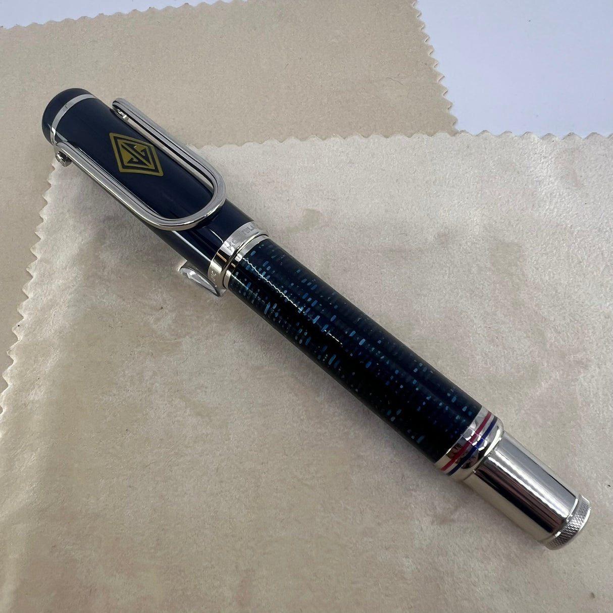 Montblanc Great Characters Homage to "The Great Gatsby" Special Edition Blue Pearl Rollerball