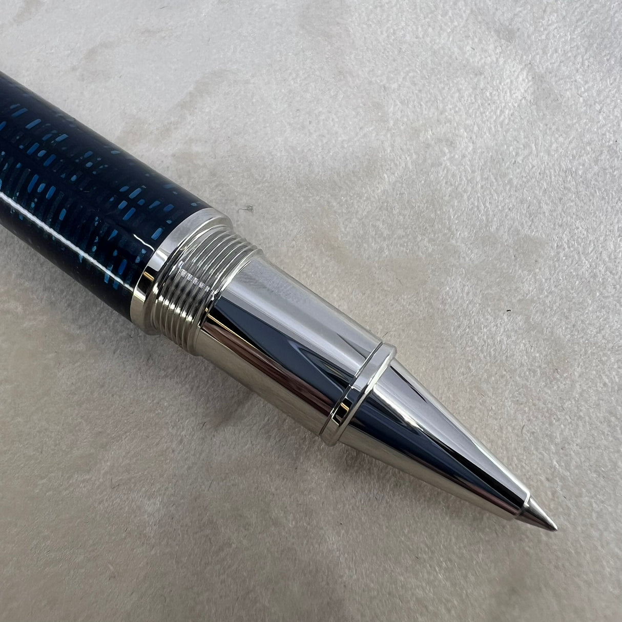 Montblanc Great Characters Homage to "The Great Gatsby" Special Edition Blue Pearl Rollerball