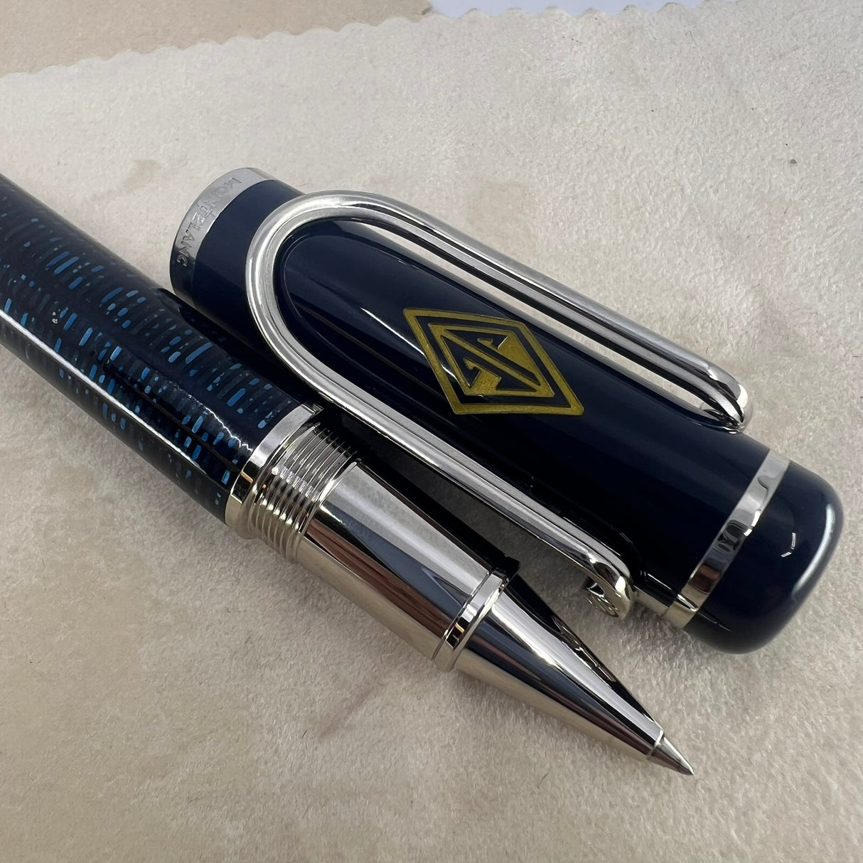 Montblanc Great Characters Homage to "The Great Gatsby" Special Edition Blue Pearl Rollerball