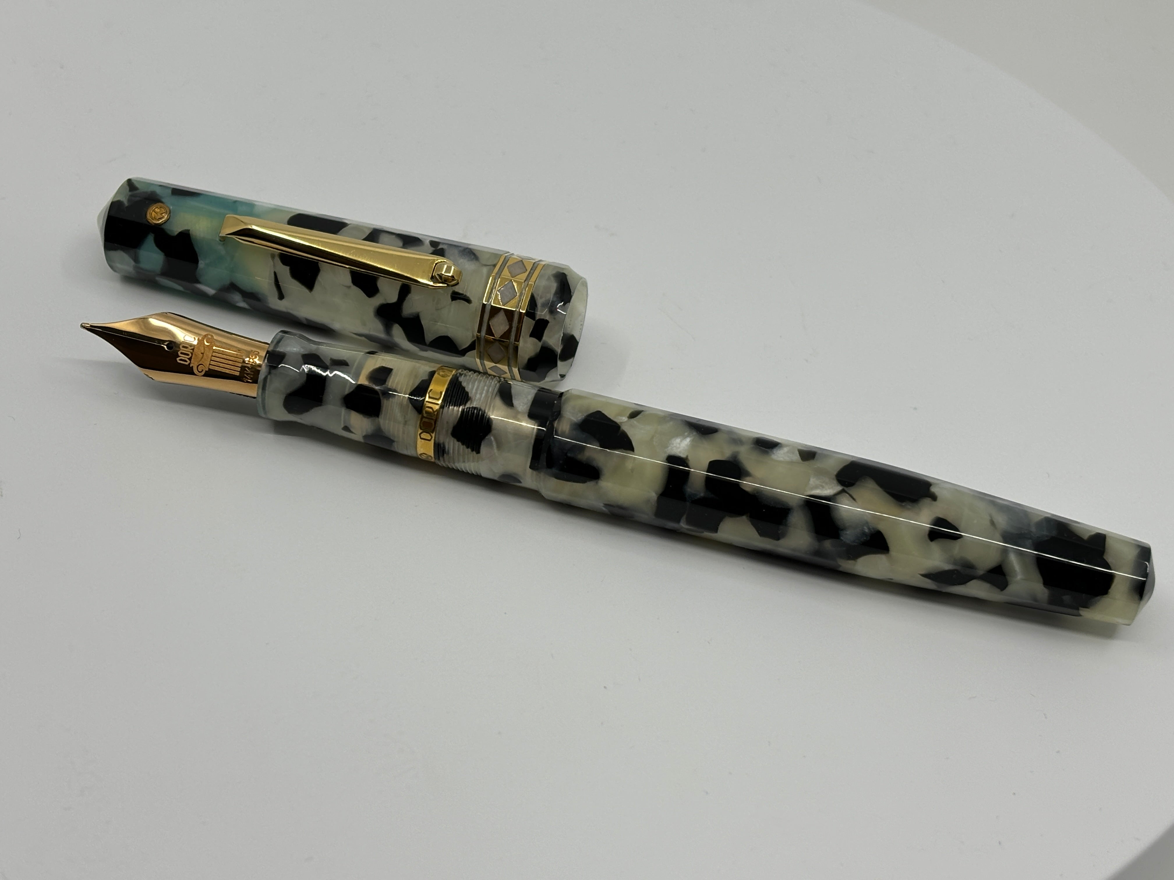 筆記具 Wahl Eversharp Doric Wahl Doric Gold Seal Fountain Pen Pencil Set - Full Size