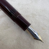 Montblanc Meisterstuck #146 LeGrand Bordeaux Fountain Pen   -  Fine 14kt Gold Nib - Engraved Cap