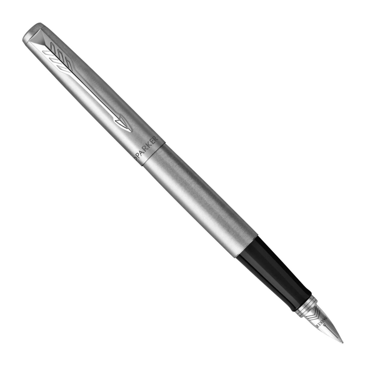 Parker Jotter FP Stainless Steel CT Fountain Pen (Medium)