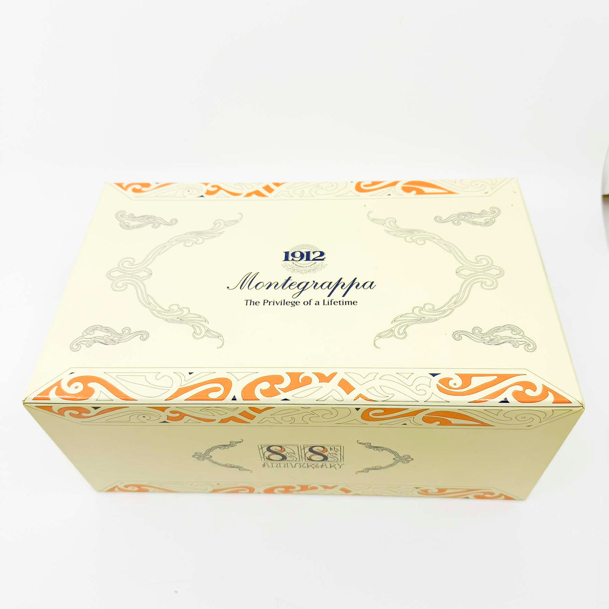 Montegrappa 88th Anniversary Sterling Silver Limited Edition Fountain Pen - Medium 18kt Gold Nib