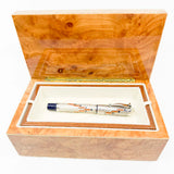 Montegrappa 88th Anniversary Sterling Silver Limited Edition Fountain Pen - Medium 18kt Gold Nib