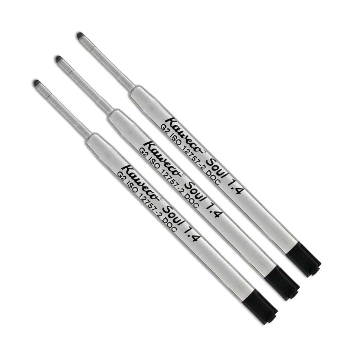 Kaweco Soul G2 Ballpoint Pen Refill in Black (3 Pieces)