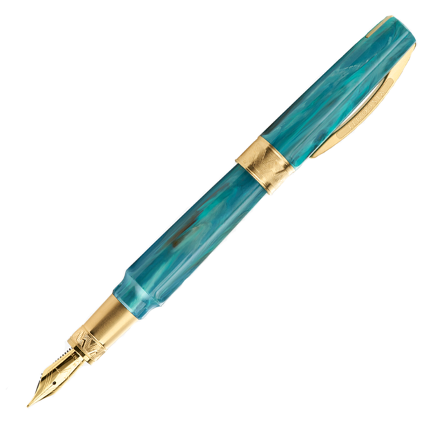 Visconti Mythos Athena Sea Blue - Fountian Pen