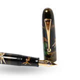 Namiki Yukari Royale Kashimushi (Lotus & Dragonfly) Limited Edition Maki-e Fountain Pen - Medium 18kt Gold Nib
