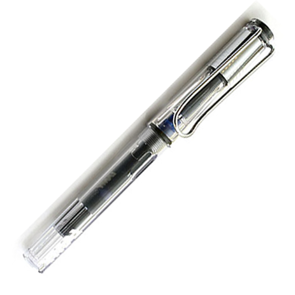 Lamy safari vista - Stylo Plume avec grip ergonomique et plume acier poli en taille M - matière plastique robuste ASA - avec cartouche bleue T 10 - Droitier Lamy safari vista - Stylo Plume avec grip ergonomique et plume acier poli en taille M - matière plastique robuste ASA - avec cartouche bleue T 10 - Droitier