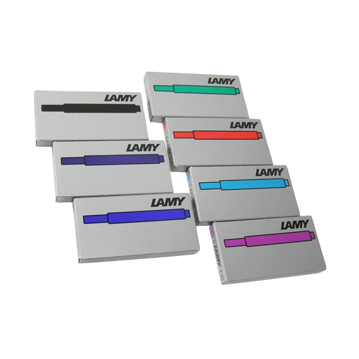 Lamy Fountain Ink Cartridges in Assorted Colors (7 Sets of 5)