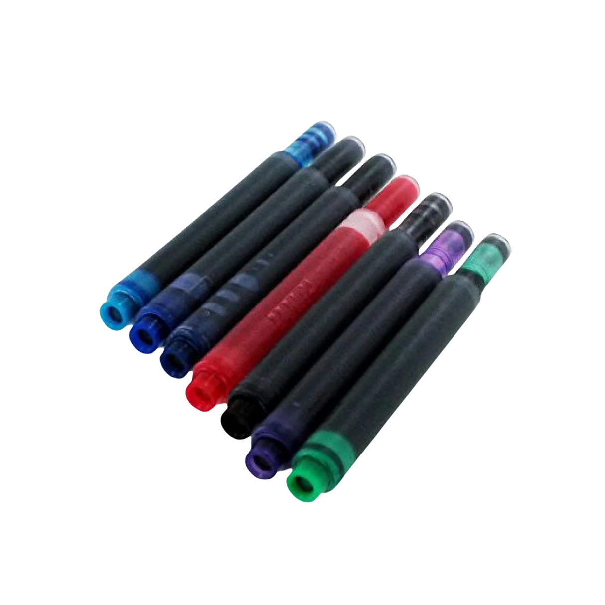 Lamy Fountain Ink Cartridges Assorted Colors (Pack of 7)