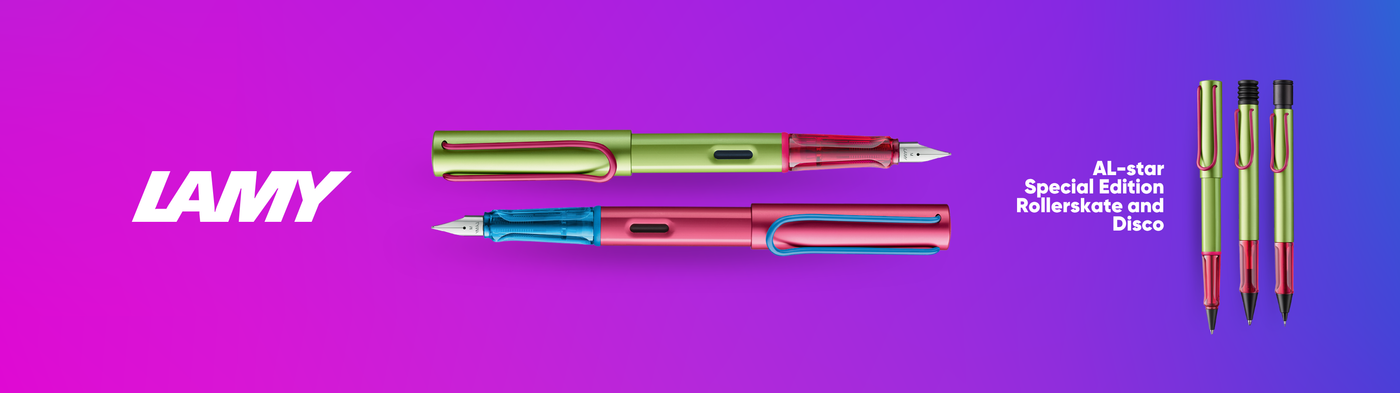 LAMY AL-star Special Edition Rollerskate and disco collection