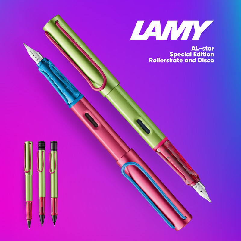 LAMY AL-star Special Edition Rollerskate and disco collection