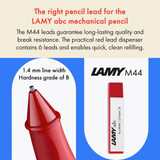 LAMY M 44 Pencil Lead grey