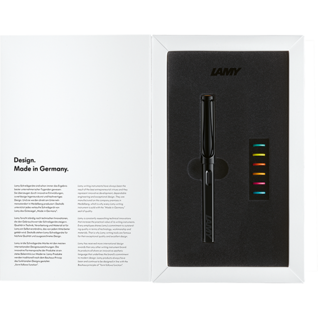 Lamy Safari Multi Fountain Pen Collection