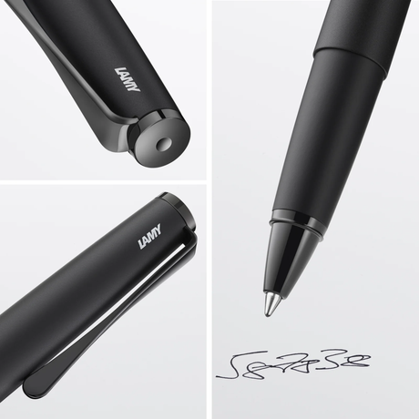 LAMY Studio Lx All Black Rollerball Pen Collection
