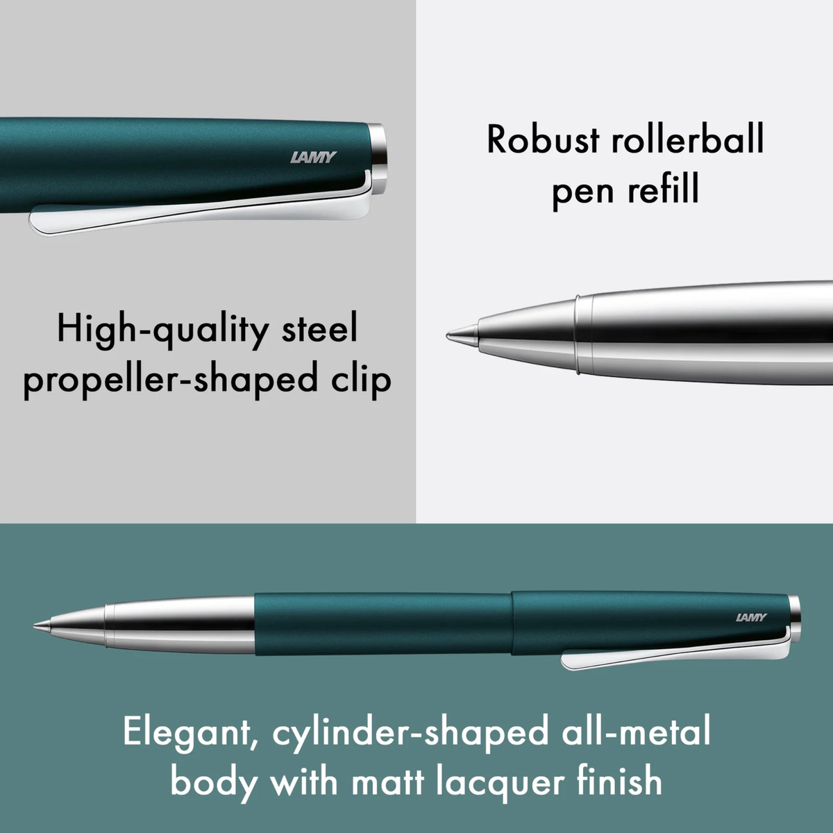 LAMY Studio Petrol Rollerball Pen Collection
