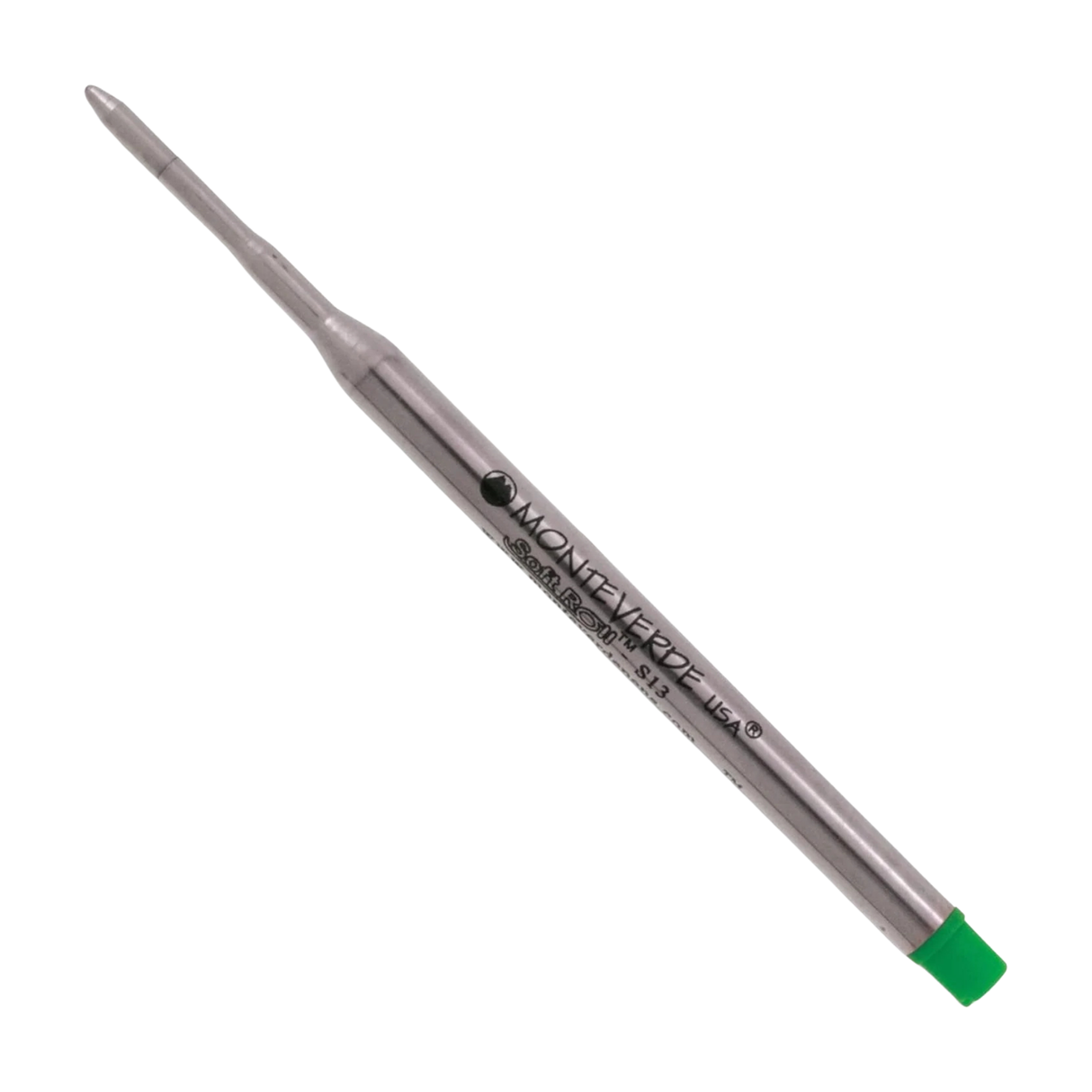 Monteverde Soft Roll Ballpoint Pen Refill in Green - Medium Point