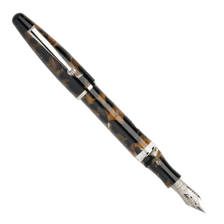 Maiora Ultra Ogiva Ti 22 Gea Mother Earth #8 Titanium Fountain Pen