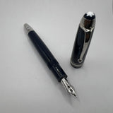 Montblanc Origin Blue #146 LeGrand Fountain Pen -  Medium 18kt Gold Nib