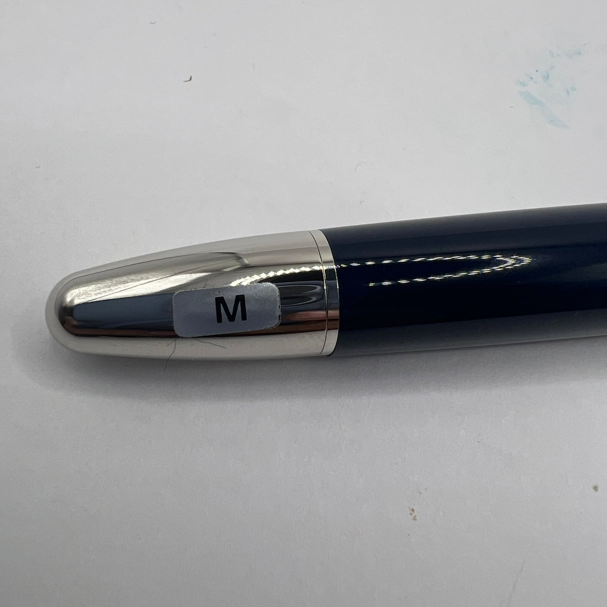 Montblanc Origin Blue #146 LeGrand Fountain Pen -  Medium 18kt Gold Nib