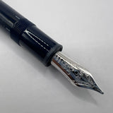 Montblanc Origin Blue #146 LeGrand Fountain Pen -  Medium 18kt Gold Nib