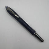 Montblanc Starwalker Space Blue Fountain Pen  - Medium 14kt Gold Nib