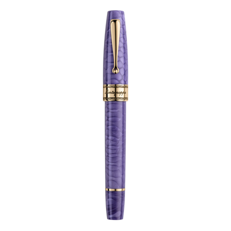 Montegrappa Regal Year Of The Dragon Purple Fountain Pen Vermeil