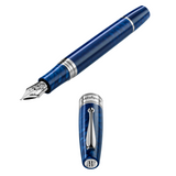 Montegrappa Regal Year Of The Dragon Indigo Blue Fountain Pen