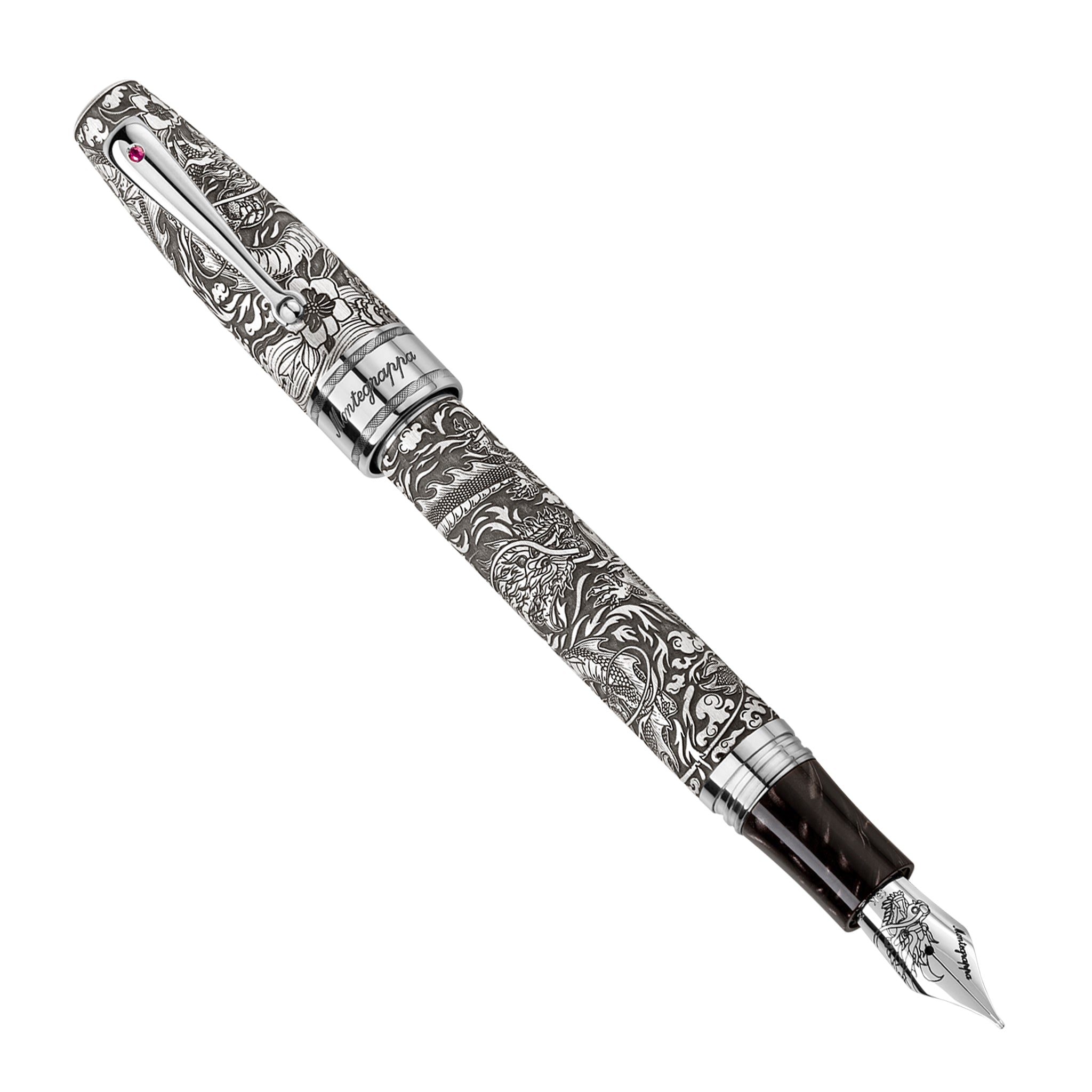 Montegrappa Imperial Year Of The Dragon Silver Limited Edition