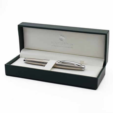 Monteverde USA Dakota Stainless Steel Fountain Pen Collection