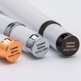 Monteverde USA Innova 2026 Color of The Year Cloud Dancer Fountain Pen Rosegold, gunmetal and chrome Trim Collection