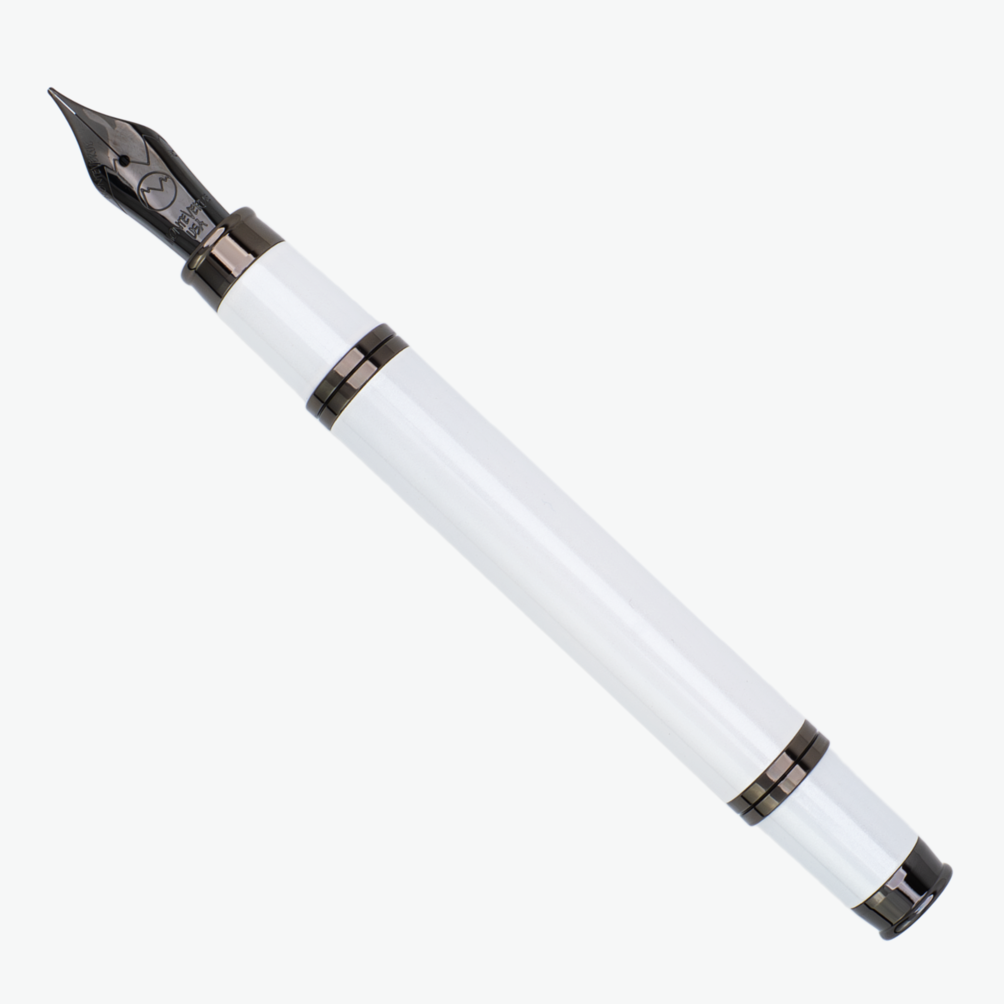 Monteverde USA Innova 2026 Color of The Year Cloud Dancer Fountain Pen Gunmetal Trim Collection