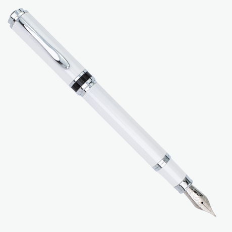 Monteverde USA Innova 2026 Color of The Year Cloud Dancer Fountain Pen Chrome Trim Collection