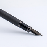 Monteverde Innova Matte Carbon Gunmetal Fountain Pen Collection