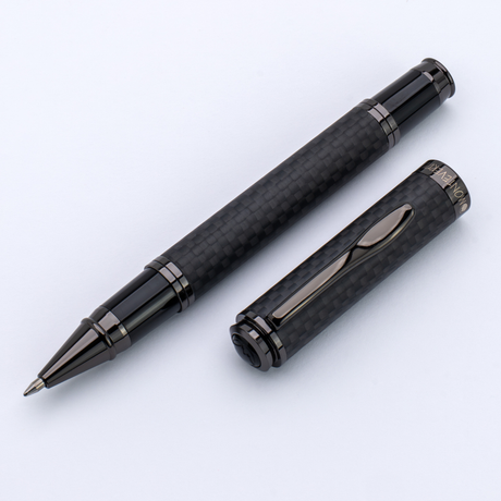 Monteverde Innova Matte Carbon Gunmetal Rollerball Pen Collection