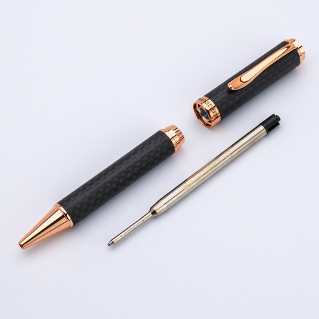 Monteverde Innova Matte Carbon Rosegold Ballpoint Pen Collection
