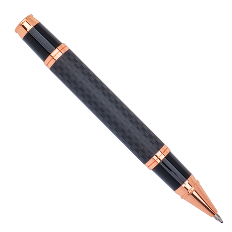Monteverde Innova Matte Carbon Rosegold Rollerball Pen Collection